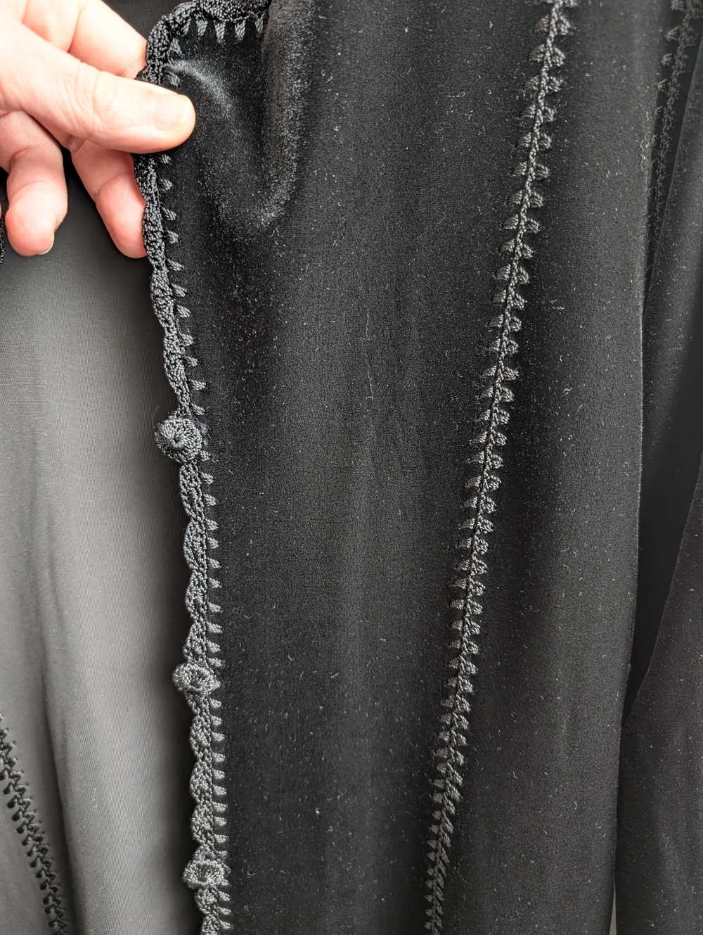Vintage Velvet Duster - Picture 4 of 6